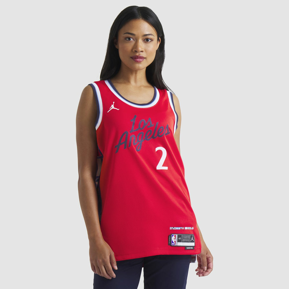 Kawhi Leonard LA Clippers Jordan Brand Unisex 2024/25 Swingman Jersey - Statement Edition - Red outlet