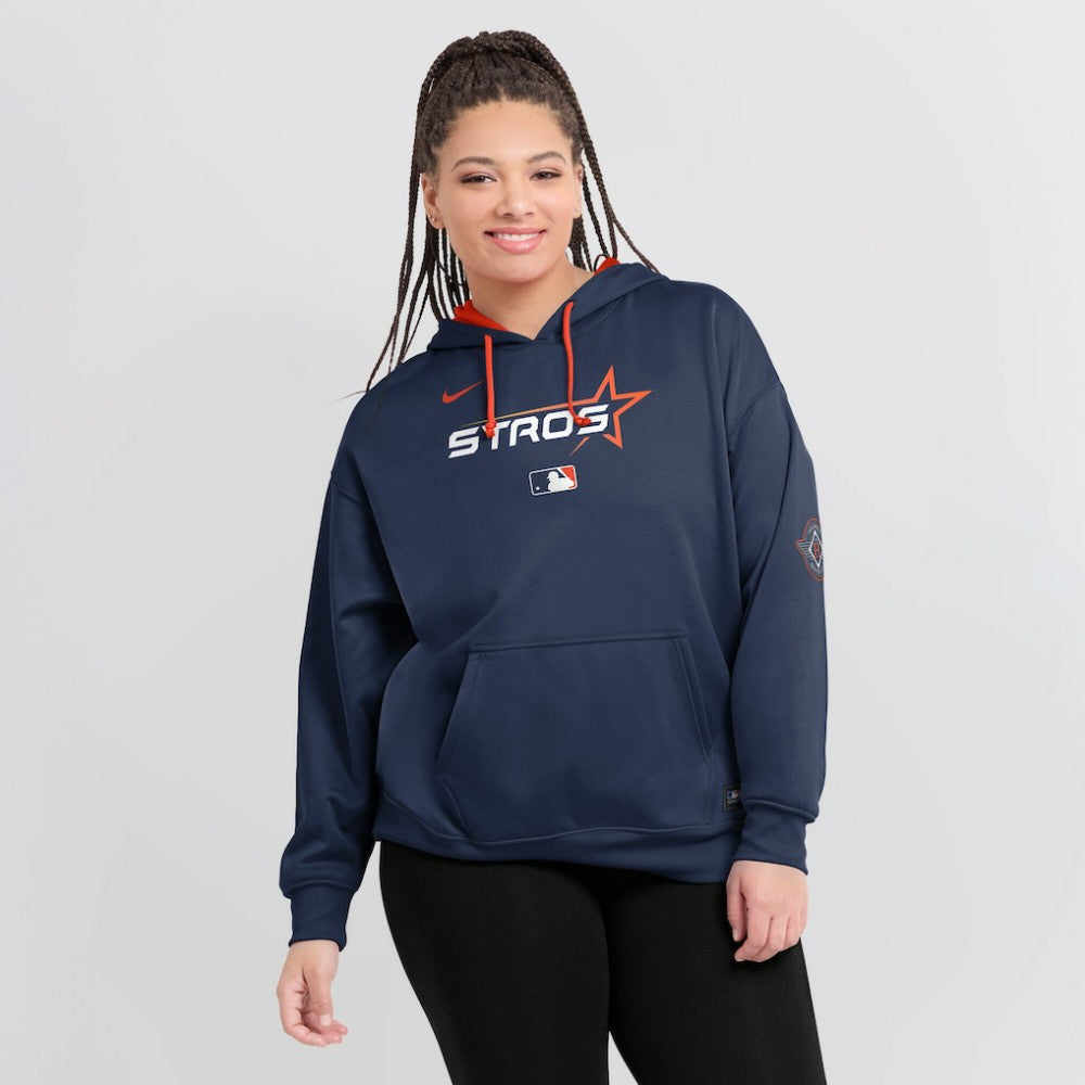 Houston Astros Women's 2025 City Connect Authentic Collection Therma-FIT Hoodie Navy | Nike