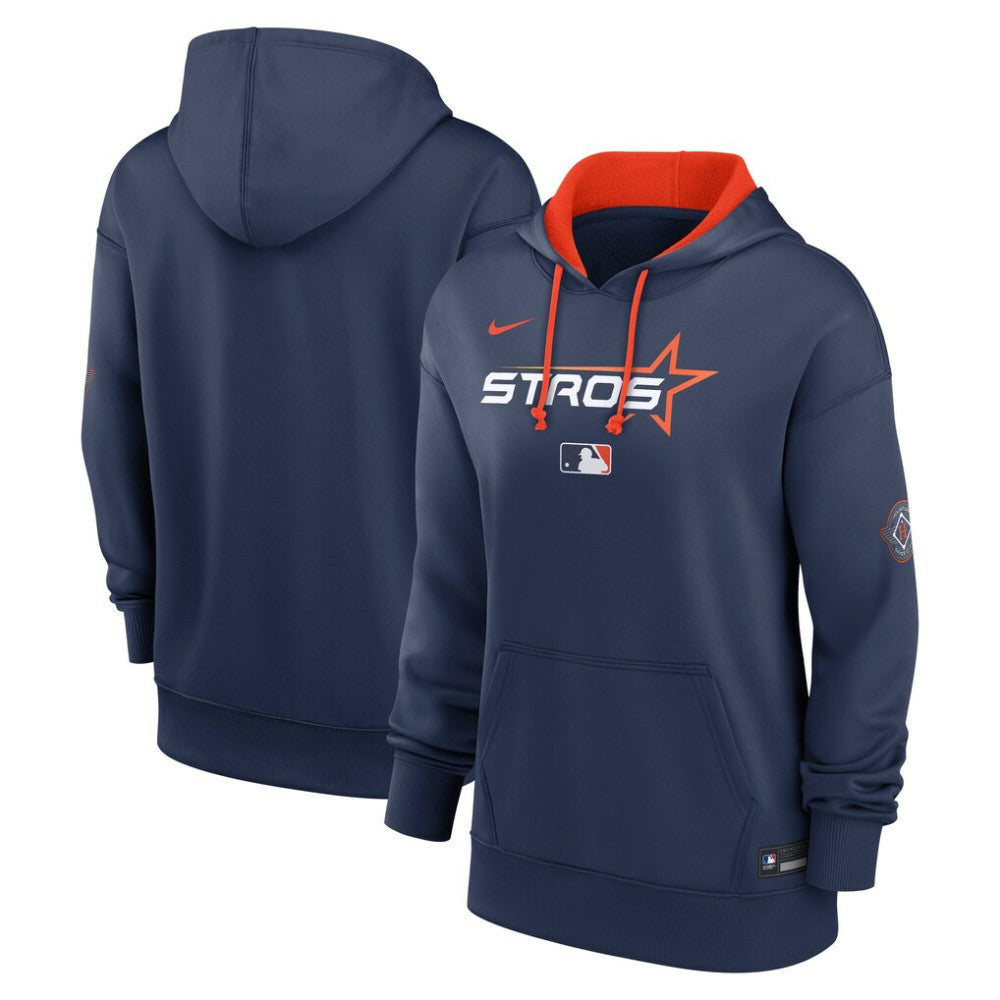 Houston Astros Women's 2025 City Connect Authentic Collection Therma-FIT Hoodie Navy | Nike