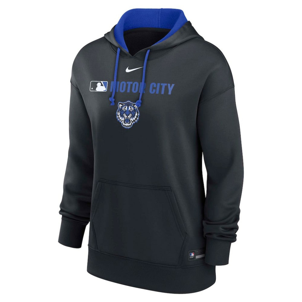 Detroit Tigers Women's City Connect Authentic Collection Therma-FIT Hoodie Navy | Nike
