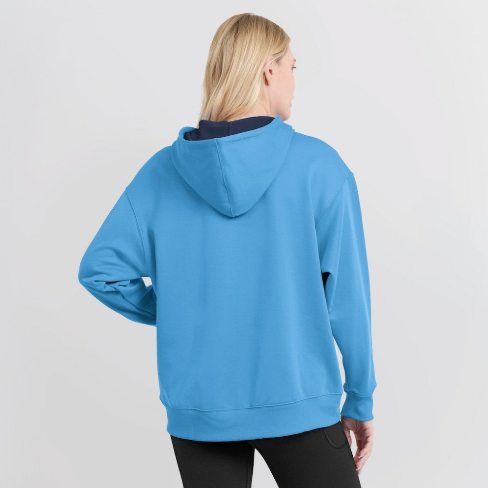 Milwaukee Brewers Women's City Connect Authentic Collection Therma-FIT Hoodie Powder Blue | Nike