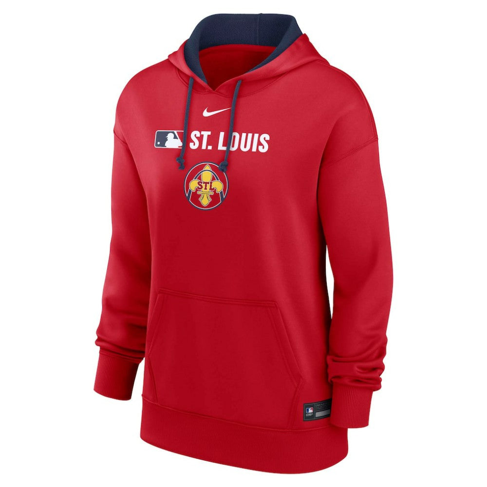 St. Louis Cardinals Women's City Connect Authentic Collection Therma-FIT Hoodie Red | Nike