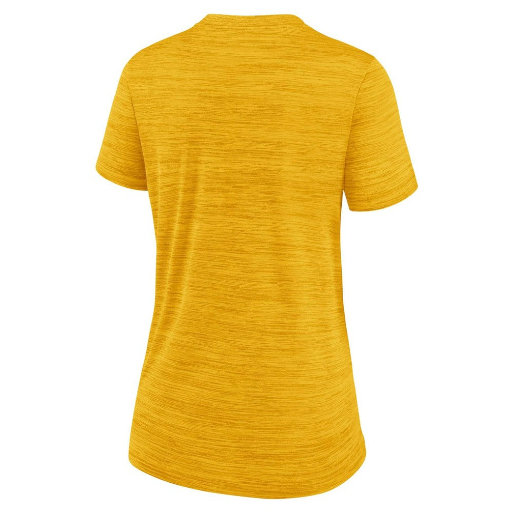 Pittsburgh Pirates Women's Authentic Collection City Connect Velocity Dri-FIT T-Shirt Gold | Nike