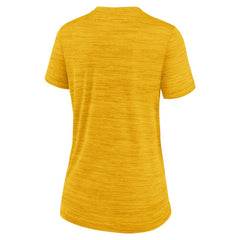 Pittsburgh Pirates Women's Authentic Collection City Connect Velocity Dri-FIT T-Shirt Gold | Nike
