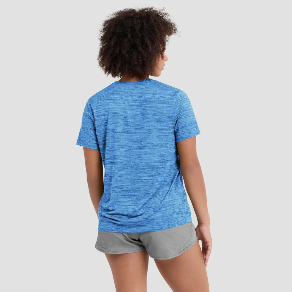 Colorado Rockies Women's 2025 City Connect Authentic Collection Velocity Dri-FIT T-Shirt Blue | Nike