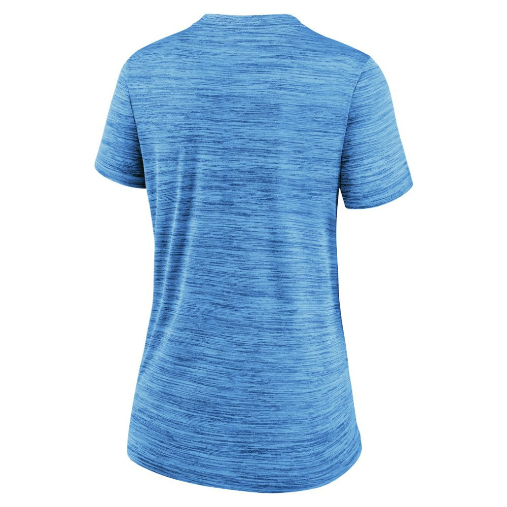 Colorado Rockies Women's 2025 City Connect Authentic Collection Velocity Dri-FIT T-Shirt Blue | Nike