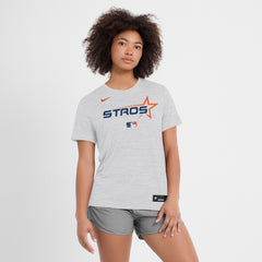 Houston Astros Women's 2025 City Connect Authentic Collection Velocity Dri-FIT T-Shirt White | Nike