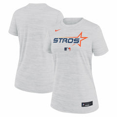 Houston Astros Women's 2025 City Connect Authentic Collection Velocity Dri-FIT T-Shirt White | Nike