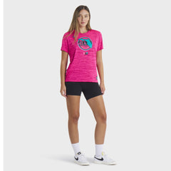 Miami Marlins Women's 2025 City Connect Authentic Collection Velocity Dri-FIT T-Shirt Pink | Nike