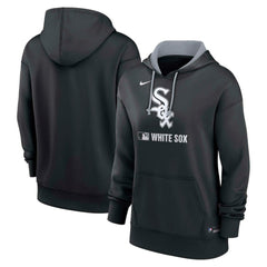 Chicago White Sox Women's Authentic Collection Therma-FIT Hoodie Black | Nike