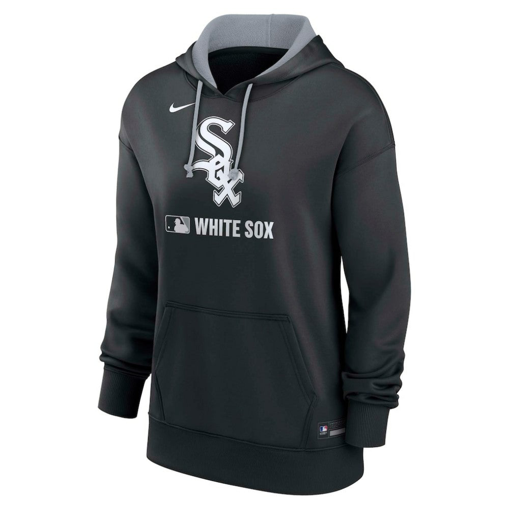 Chicago White Sox Women's Authentic Collection Therma-FIT Hoodie Black | Nike