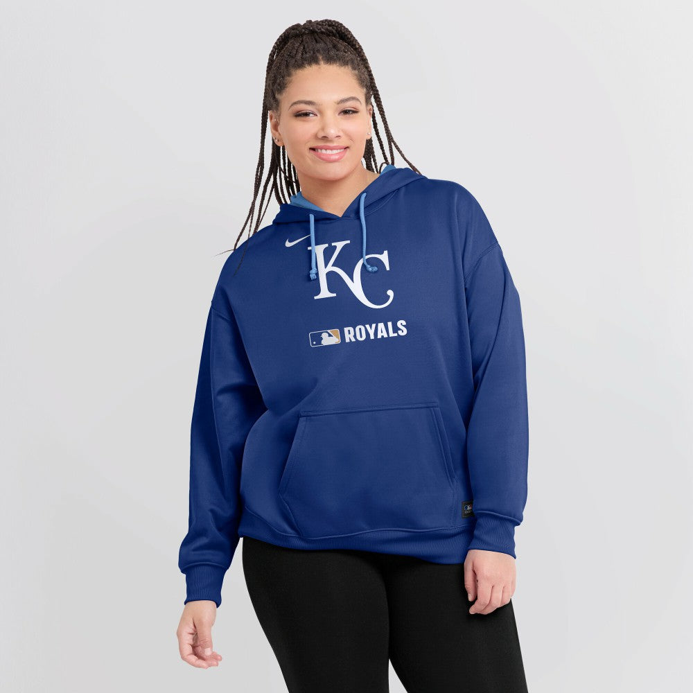 Kansas City Royals Women's Authentic Collection Therma-FIT Hoodie Royal | Nike