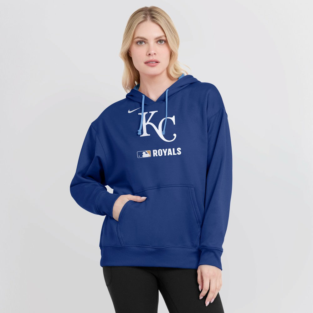 Kansas City Royals Women's Authentic Collection Therma-FIT Hoodie Royal | Nike