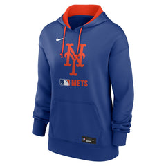 New York Mets Women's Authentic Collection Therma-FIT Hoodie Royal | Nike