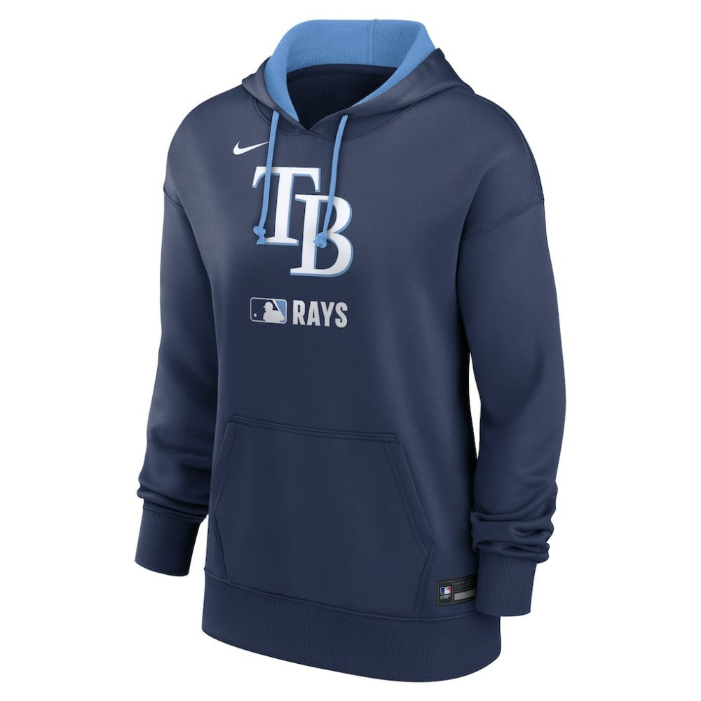 Tampa Bay Rays Women's Authentic Collection Therma-FIT Hoodie Navy | Nike