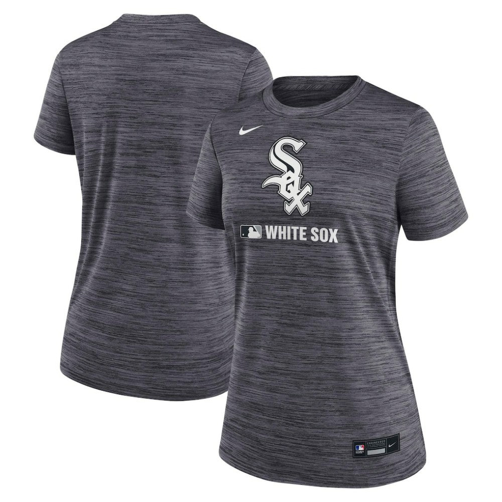 Chicago White Sox Women's Authentic Collection Velocity Dri-FIT T-Shirt Black | Nike