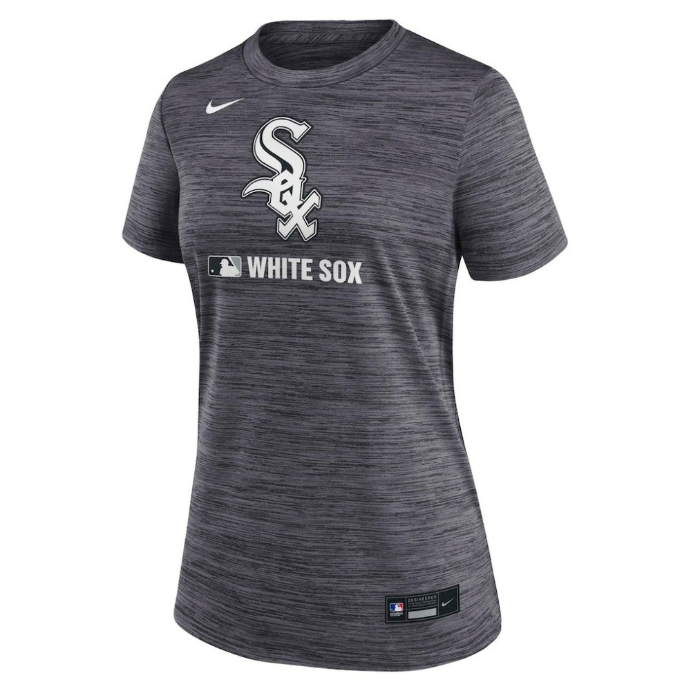Chicago White Sox Women's Authentic Collection Velocity Dri-FIT T-Shirt Black | Nike