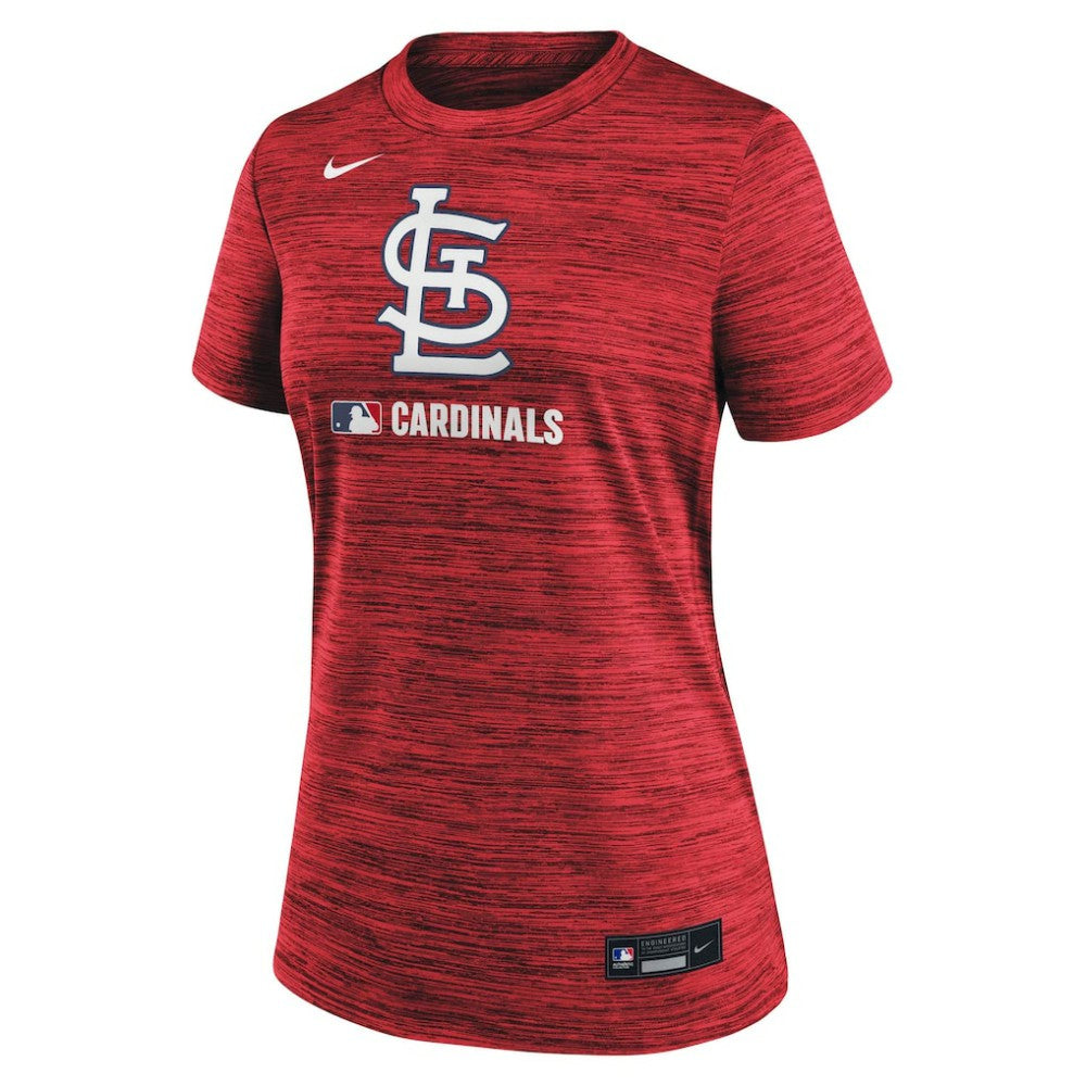 St. Louis Cardinals Women's Authentic Collection Velocity Dri-FIT T-Shirt Red | Nike