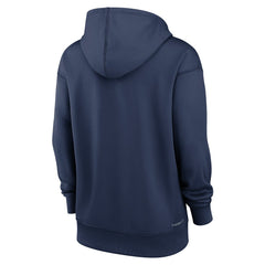 Los Angeles Angels Women's Authentic Collection Lockup Alternate Logo Therma Hoodie Navy | Nike