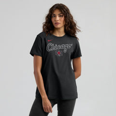 Chicago White Sox Women's 2025 City Connect Wordmark T-Shirt Black | Nike