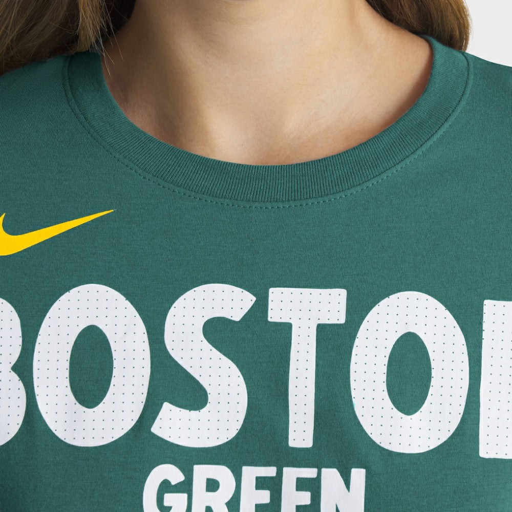 Boston Red Sox Women's 2025 City Connect Wordmark T-Shirt Green | Nike