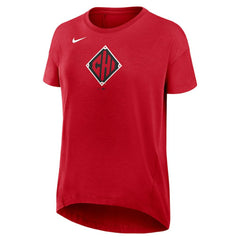 Chicago White Sox Women's 2025 City Connect Flowy Fashion Tri-Blend Dri-FIT T-Shirt Red | Nike