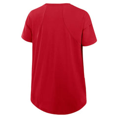 Chicago White Sox Women's 2025 City Connect Flowy Fashion Tri-Blend Dri-FIT T-Shirt Red | Nike