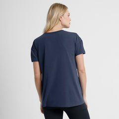 Houston Astros Women's 2025 City Connect Flowy Fashion Tri-Blend Dri-FIT T-Shirt Navy | Nike