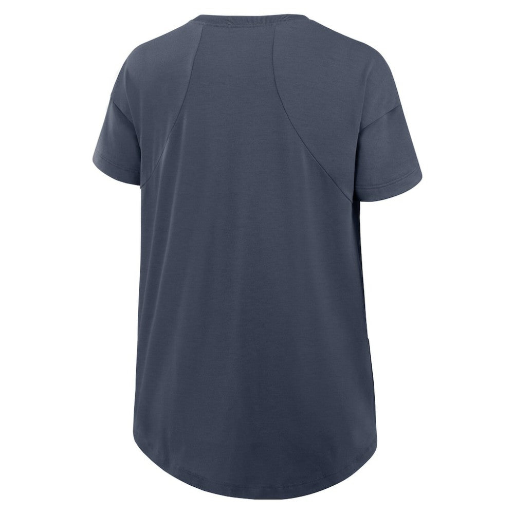 Los Angeles Dodgers Women's 2025 City Connect Flowy Fashion Tri-Blend Dri-FIT T-Shirt Charcoal | Nike