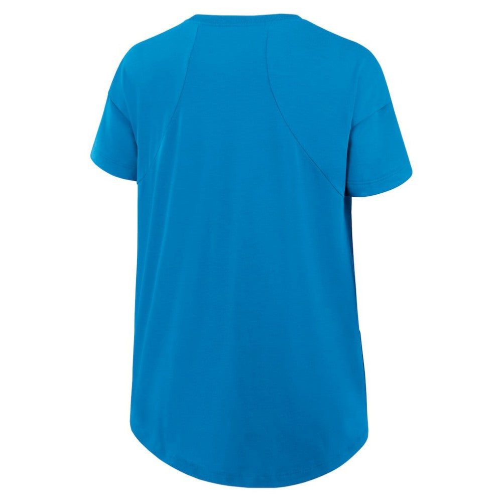 Philadelphia Phillies Women's 2025 City Connect Flowy Fashion Tri-Blend Dri-FIT T-Shirt Blue | Nike