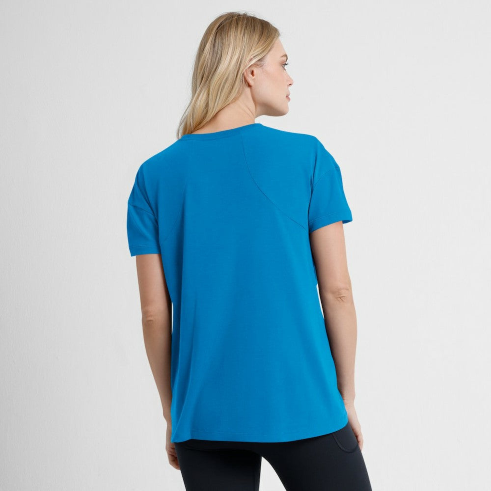 Philadelphia Phillies Women's 2025 City Connect Flowy Fashion Tri-Blend Dri-FIT T-Shirt Blue | Nike