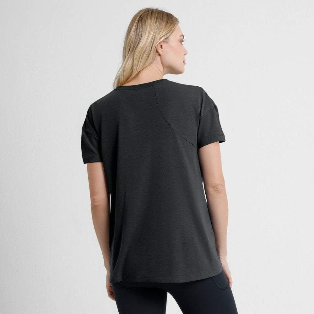 San Francisco Giants Women's 2025 City Connect Flowy Fashion Tri-Blend Dri-FIT T-Shirt Black | Nike