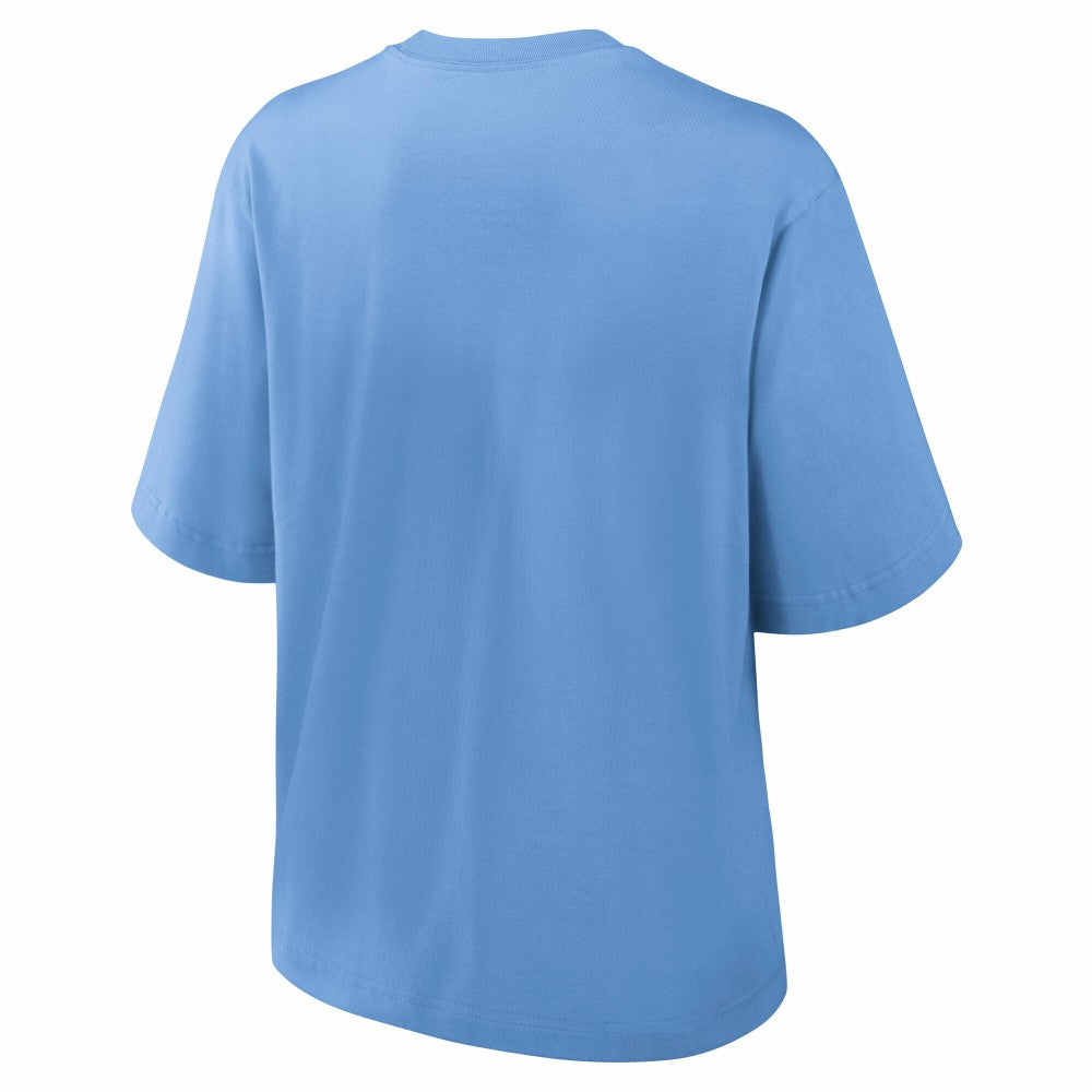 Milwaukee Brewers Women's City Connect Logo Boxy T-Shirt Light Blue | Nike