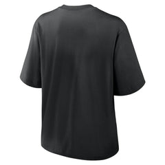 Chicago White Sox Women's 2025 City Connect Logo Boxy T-Shirt Black | Nike