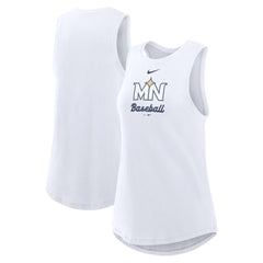 Minnesota Twins Women's City Connect Tricode High Neck Dri-FIT Tank Top White | Nike
