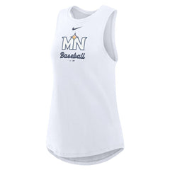 Minnesota Twins Women's City Connect Tricode High Neck Dri-FIT Tank Top White | Nike