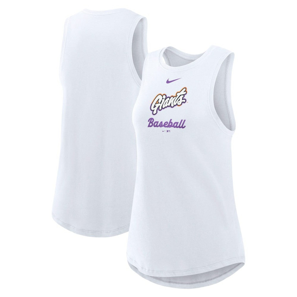 San Francisco Giants Women's City Connect Tricode High Neck Dri-FIT Tank Top White | Nike
