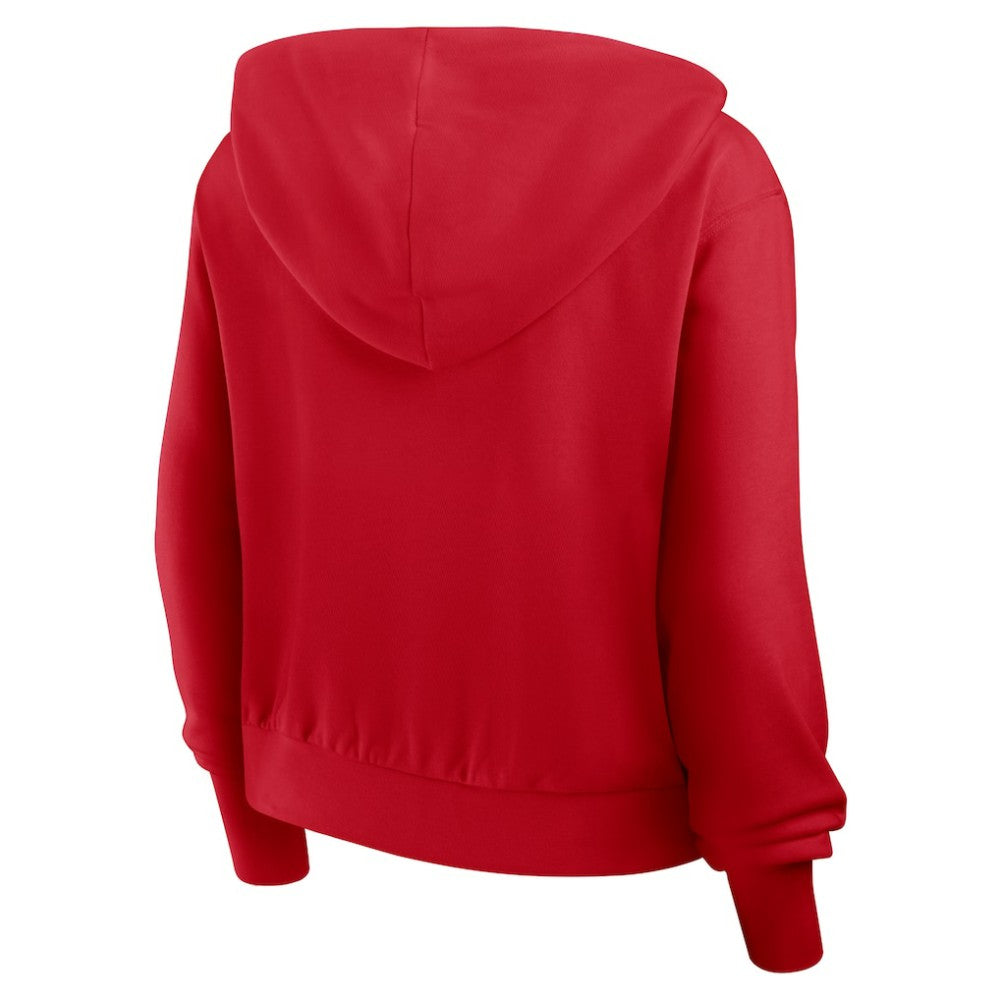 Philadelphia Phillies Women's Cropped Chill Full-Zip Hoodie Red | Nike