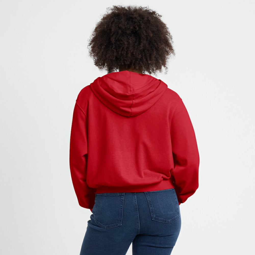 Philadelphia Phillies Women's Cropped Chill Full-Zip Hoodie Red | Nike