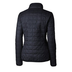 Los Angeles Dodgers Cutter & Buck Women's Rainier PrimaLoft Eco Insulated Full-Zip Puffer Jacket Navy