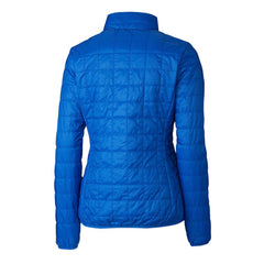 Los Angeles Dodgers Cutter & Buck Women's Rainier PrimaLoft Eco Insulated Full-Zip Puffer Jacket Royal