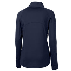 Boston Red Sox Cutter & Buck Women's  DryTec Adapt Eco Knit Stretch Recycled Raglan Half-Zip Top Navy