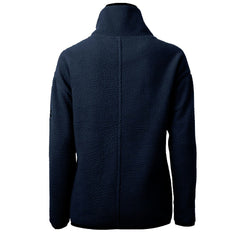 Los Angeles Dodgers Cutter & Buck Women's  Cascade Eco Sherpa Fleece Half-Zip Pullover Jacket Navy