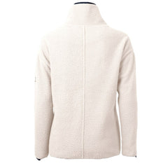 Baltimore Orioles Cutter & Buck Women's  Cascade Eco Sherpa Fleece Half-Zip Pullover Jacket Cream