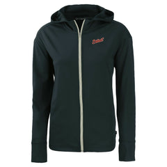 Detroit Tigers Cutter & Buck Women's  Daybreak Eco Recycled Full-Zip Hoodie Jacket Navy