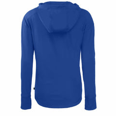 Chicago Cubs Cutter & Buck Women's Cooperstown Collection Daybreak Eco Recycled Full-Zip Hoodie Jacket Royal