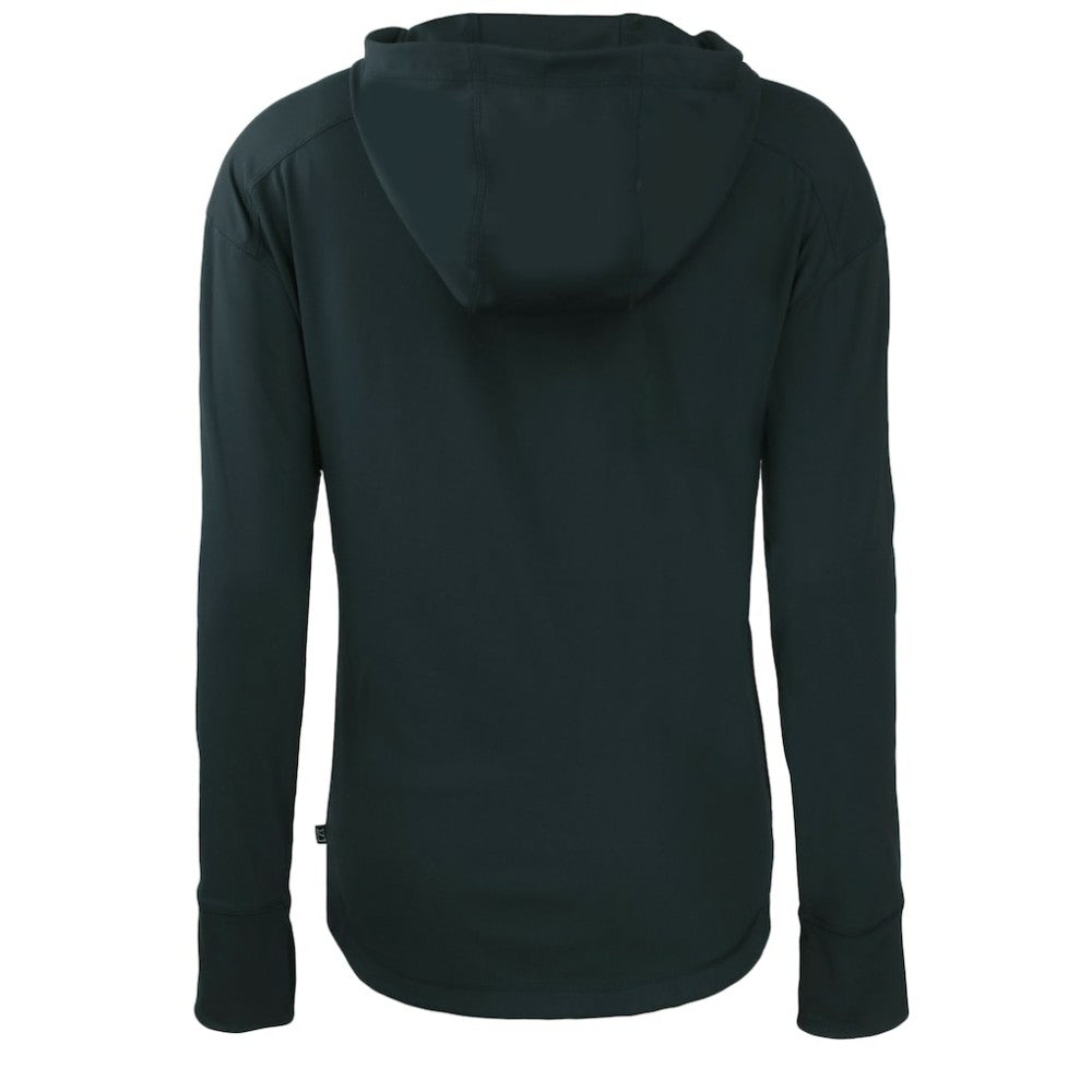 Los Angeles Dodgers Cutter & Buck Women's  Daybreak Eco Recycled Full-Zip Hoodie Jacket Navy