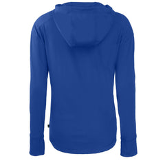 Los Angeles Dodgers Cutter & Buck Women's  Daybreak Eco Recycled Full-Zip Hoodie Jacket Royal