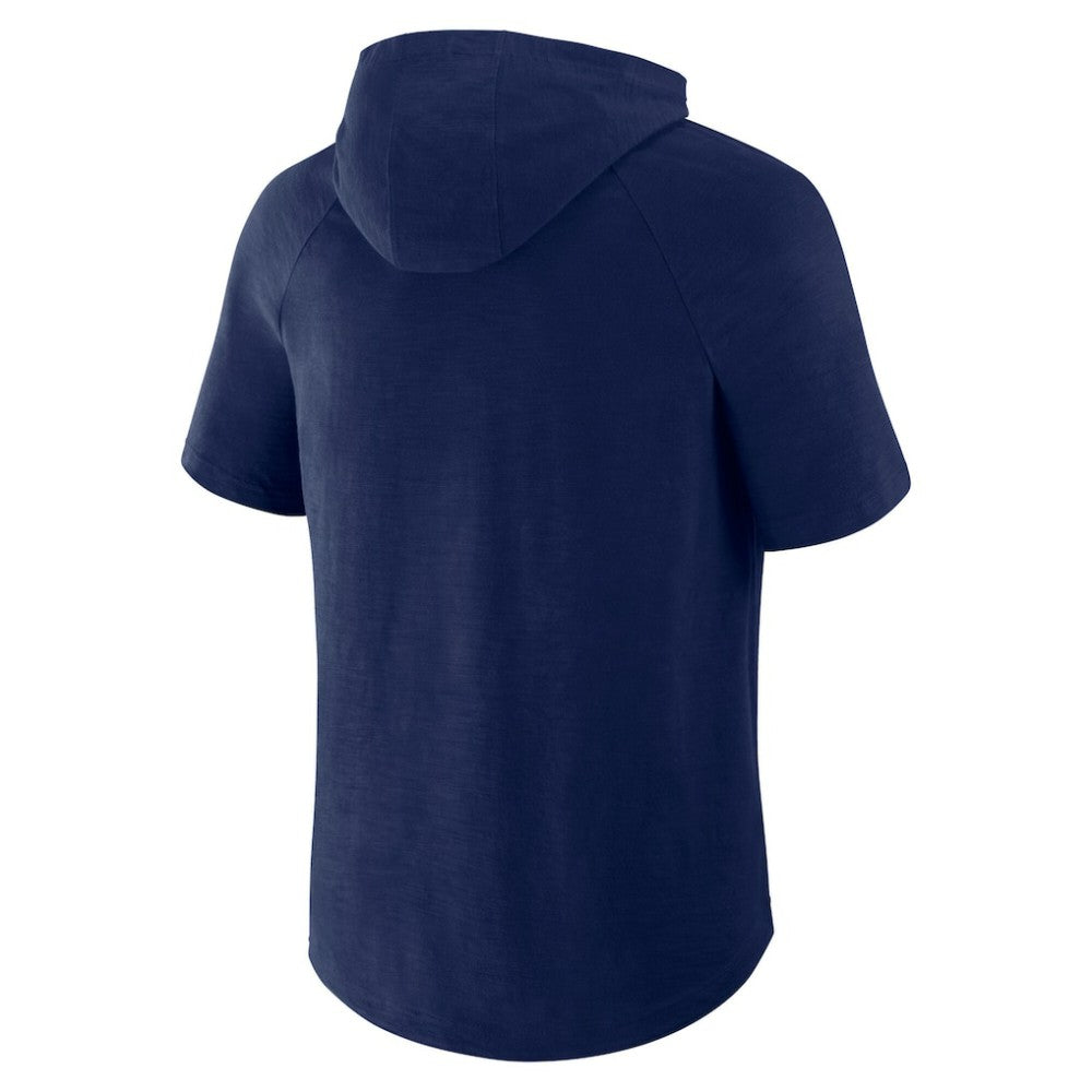 Milwaukee Brewers Clubhouse Optimal Play Raglan Hoodie T-Shirt Navy