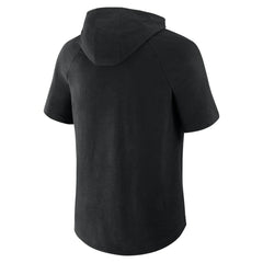 Pittsburgh Pirates Clubhouse Optimal Play Raglan Hoodie T-Shirt Black